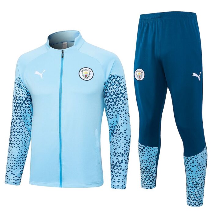 Mens Manchester City 2023/24 Tracksuit 815 - Image 5