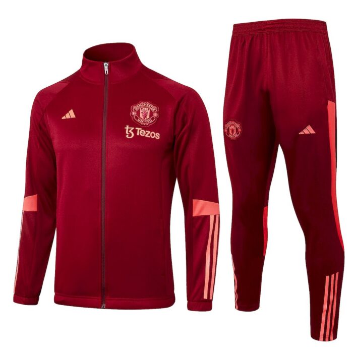 Mens Manchester United 2023/24 Tracksuit 815 - Image 3