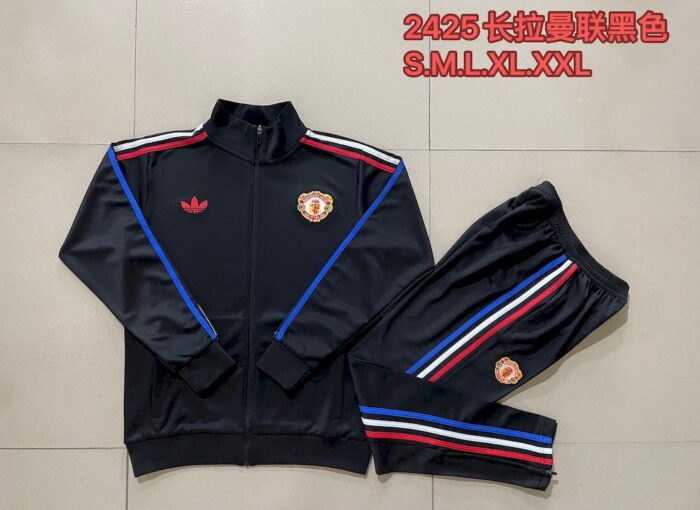 Mens Manchester United 2023/24 Tracksuit 815 - Image 2