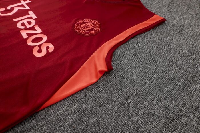 Mens Manchester United 2023/24 Tank Top+Short 815 - Image 4