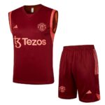 Mens Manchester United 2023/24 Tank Top+Short 815