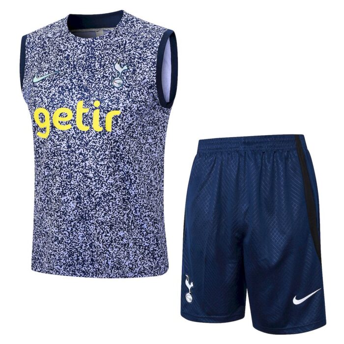 Mens Tottenham Hotspur 2023/24 Tank Top+Short 815 - Image 3