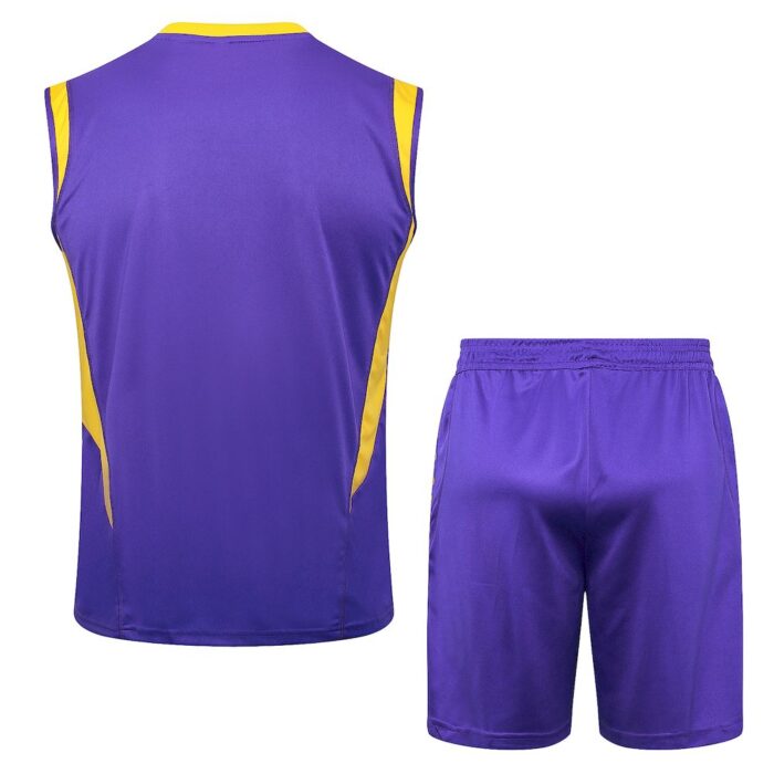 Mens Real Madrid 2023/24 Tank Top+Short 815 - Image 2
