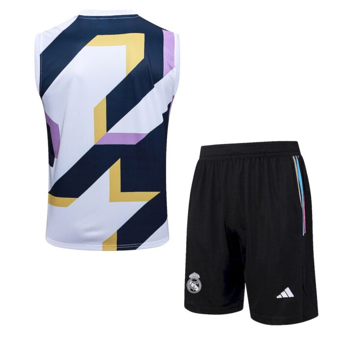 Mens Real Madrid 2023/24 Tank Top+Short 815 - Image 2