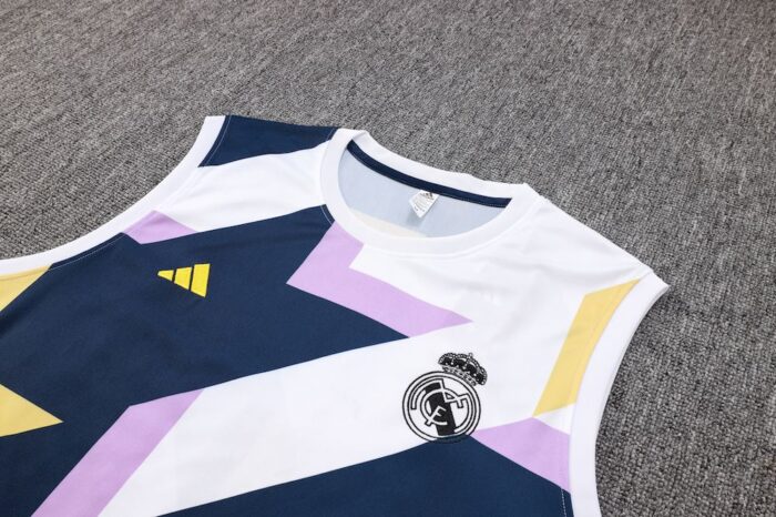 Mens Real Madrid 2023/24 Tank Top+Short 815 - Image 4
