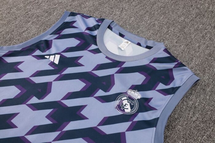 Mens Real Madrid 2023/24 Tank Top+Short 815 - Image 5