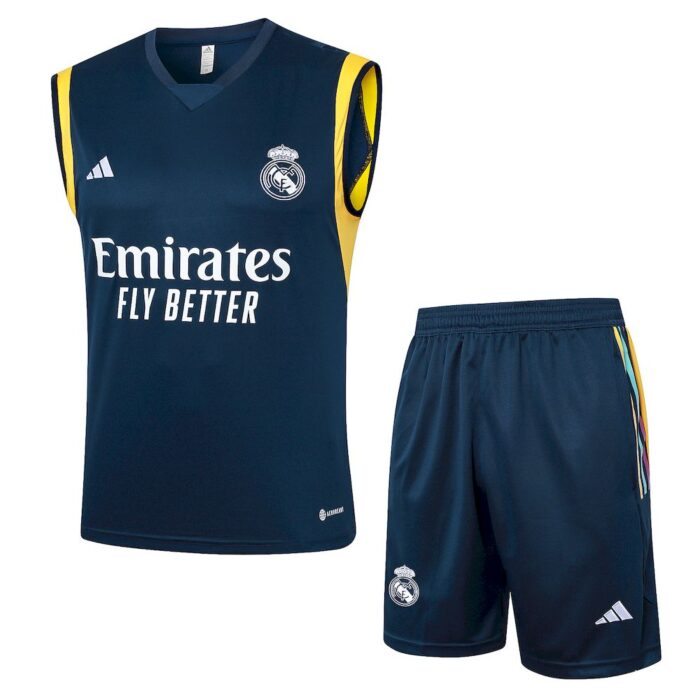 Mens Real Madrid 2023/24 Tank Top+Short 815 - Image 4
