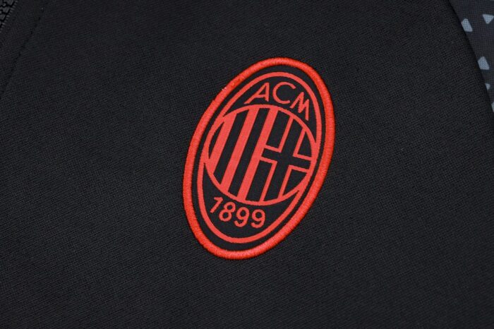 Mens AC Milan 2023/24 Hoodie+Pant 815 - Image 5