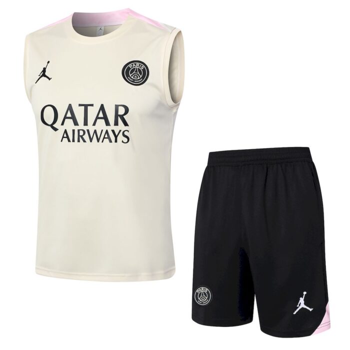Mens Paris Saint-Germain 2024/25 Tank Top+Short 815 - Image 3