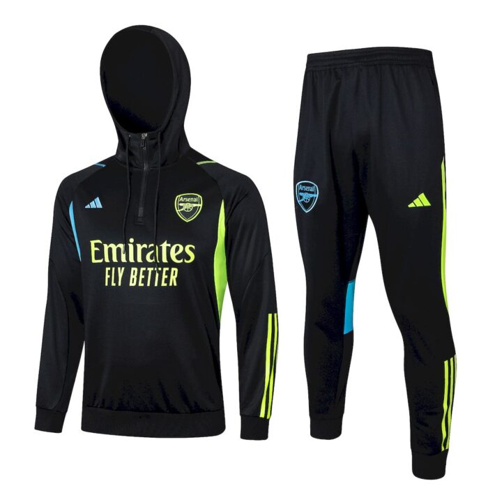 Mens Arsenal 2023/24 Hoodie+Pant 815 - Image 3