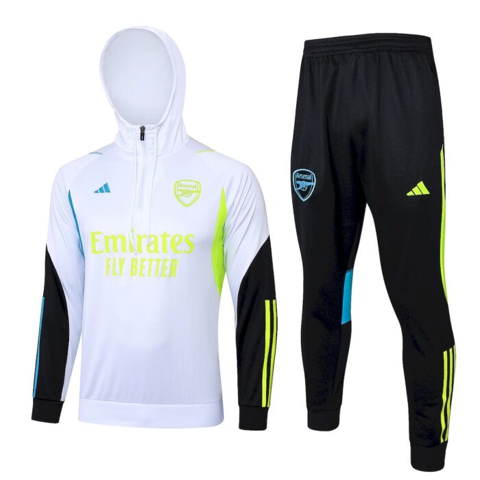 Mens Arsenal 2023/24 Hoodie+Pant 815 - Image 3