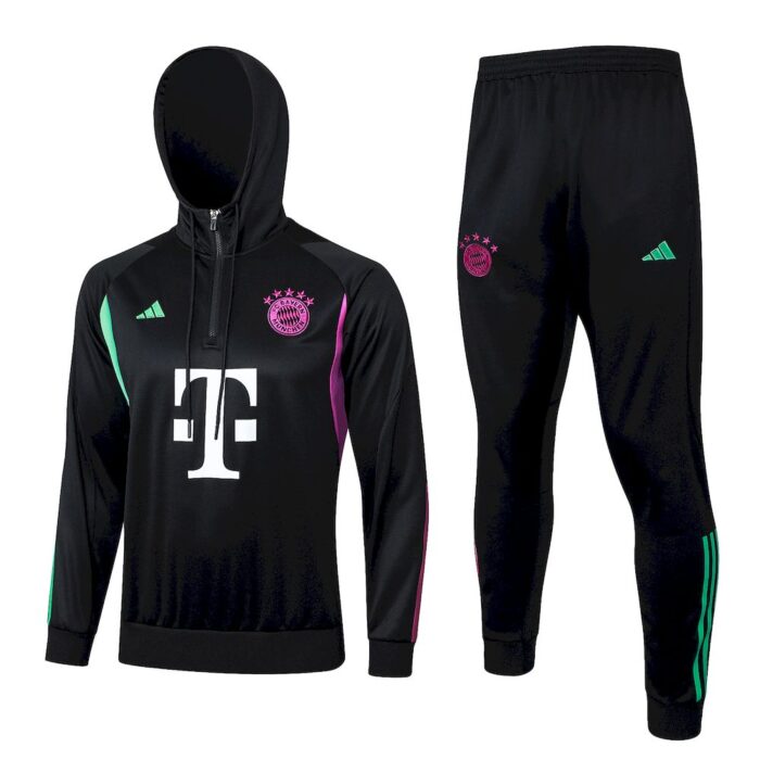 Mens Bayern Munich 2023/24 Hoodie+Pant 815 - Image 3