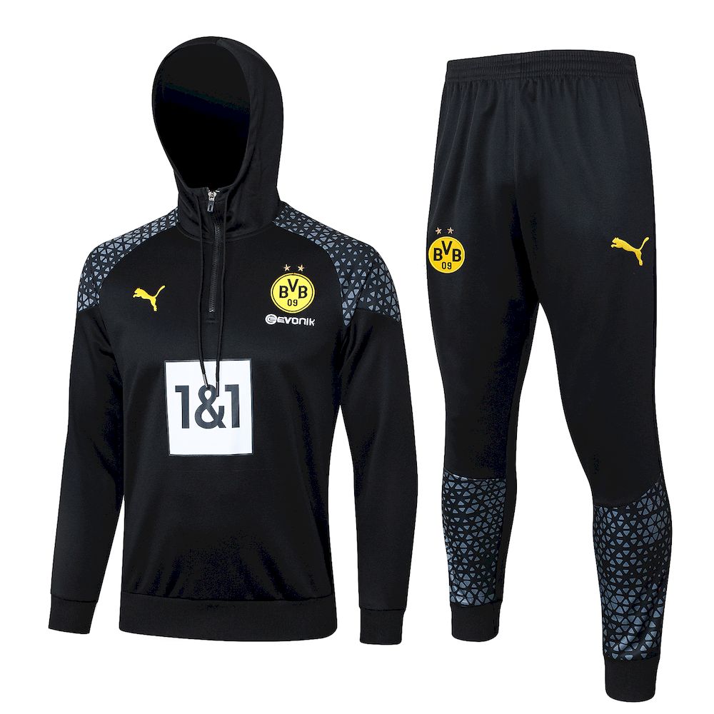 Mens Borussia Dortmund 2023/24 Hoodie+Pant 815 - Image 1