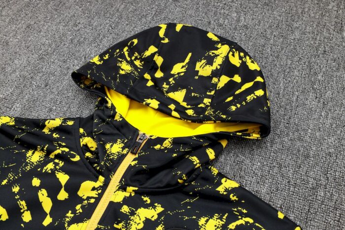 Mens Borussia Dortmund 2023/24 Hoodie+Pant 815 - Image 4