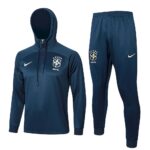 Mens Brazil 2023/24 Hoodie+Pant 815 - Image 3