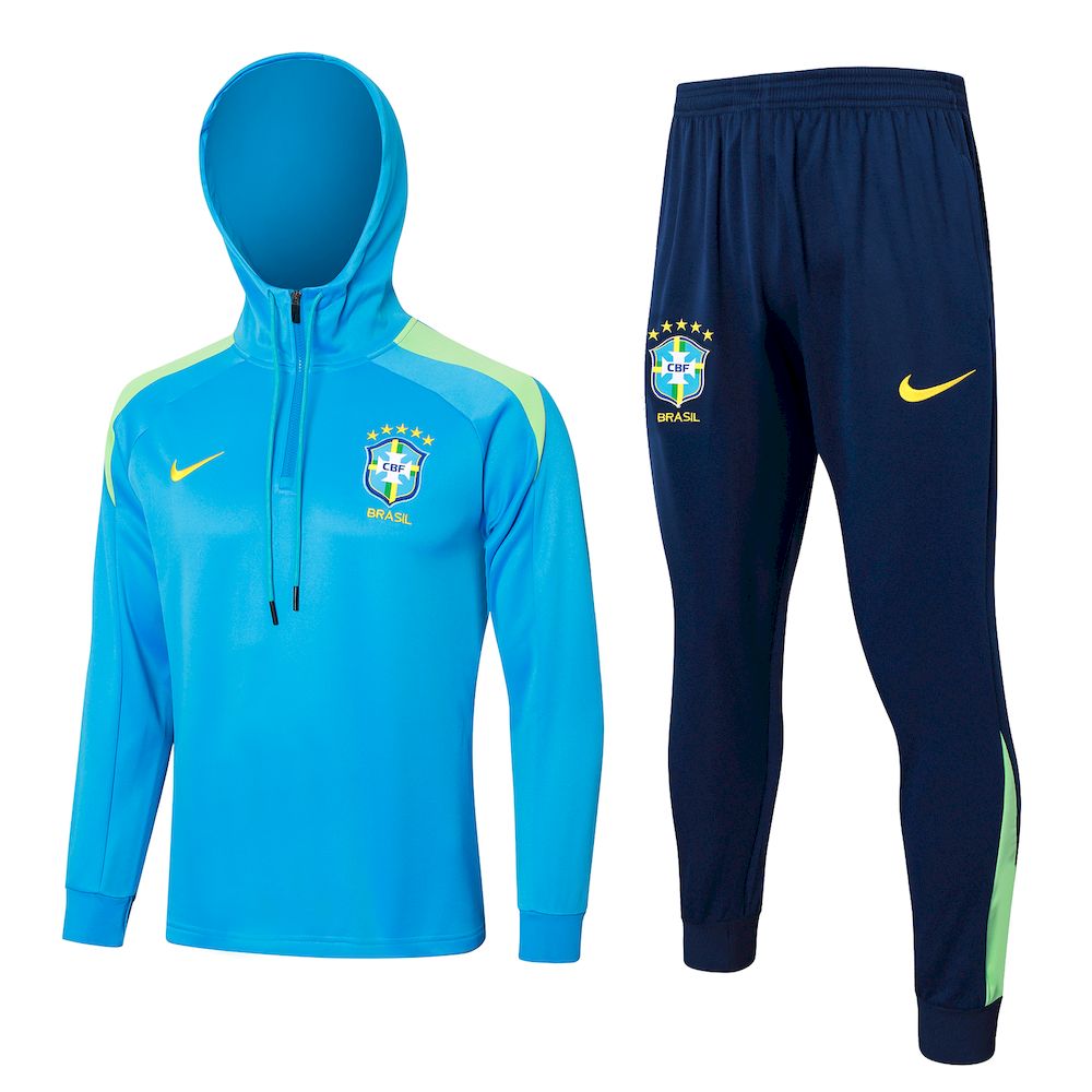 Mens Brazil 2023/24 Hoodie+Pant 815 - Image 1