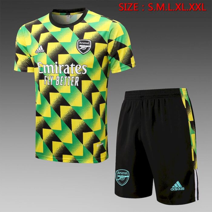 Mens Arsenal 2024/25 Training Jersey+Short 815 - Image 2