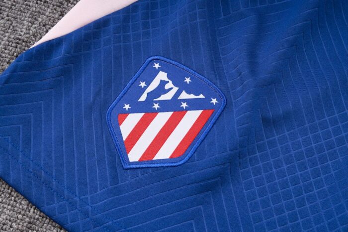 Mens Atletico Madrid 2023/24 Training Jersey+Short 815 - Image 3
