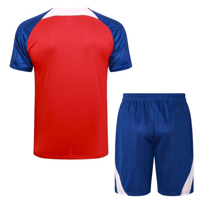 Mens Atletico Madrid 2023/24 Training Jersey+Short 815 - Image 2
