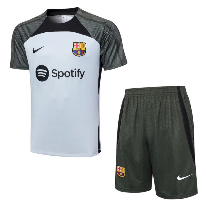 Mens Barcelona 2023/24 Training Jersey+Short 815 - Image 3
