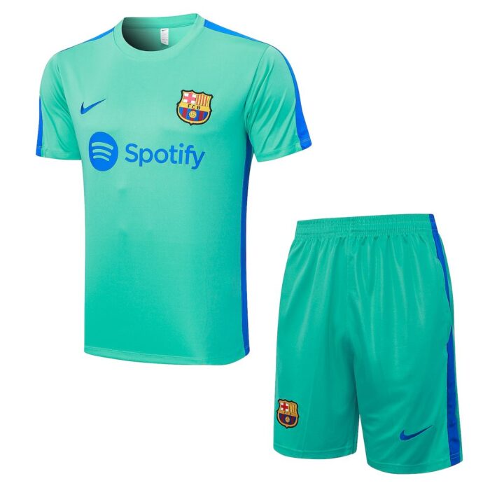 Mens Barcelona 2023/24 Training Jersey+Short 815 - Image 3