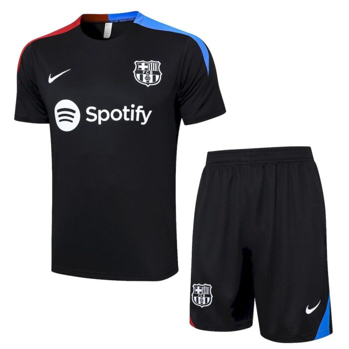 Mens Barcelona 2024/25 Training Jersey+Short 815 - Image 3