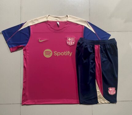 Mens Barcelona 2024/25 Training Jersey+Short 815