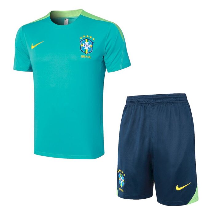 Mens Brazil 2024/25 Training Jersey+Short 815 – view 3
