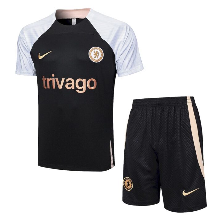 Mens Chelsea 2023/24 Training Jersey+Short 815 - Image 3
