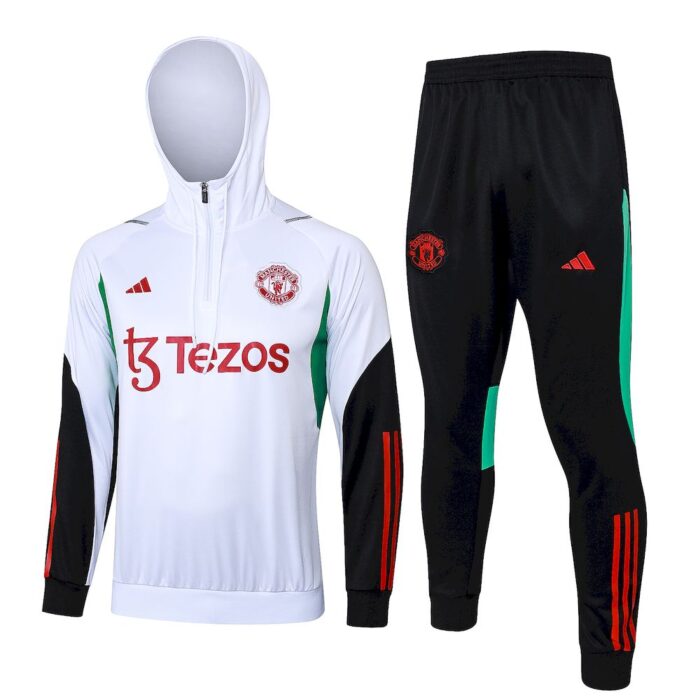 Mens Manchester United 2023/24 Hoodie+Pant 815 - Image 3