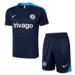 Mens Chelsea 2023/24 Training Jersey+Short 815 - Image 3