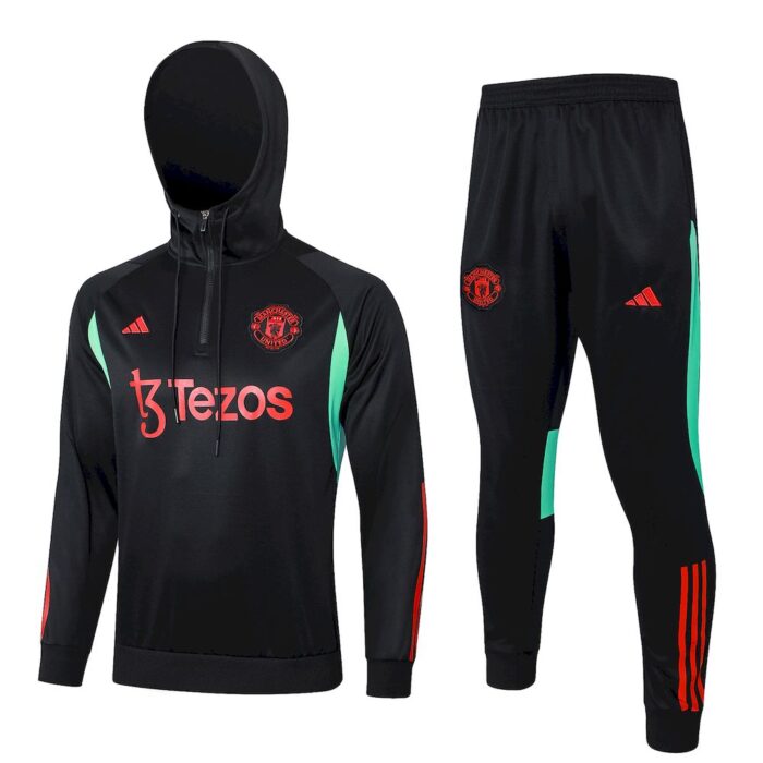 Mens Manchester United 2023/24 Hoodie+Pant 815 - Image 3