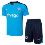 Mens Chelsea 2024/25 Training Jersey+Short 815 - Image 3
