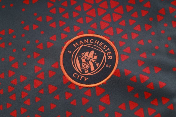 Mens Manchester City 2023/24 Training Jersey+Short 815 - Image 5