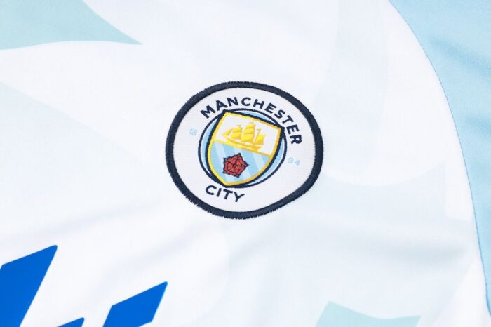 Mens Manchester City 2023/24 Training Jersey+Short 815 - Image 5