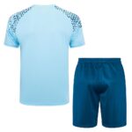 Mens Manchester City 2023/24 Training Jersey+Short 815 - Image 2