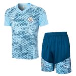 Mens Manchester City 2023/24 Training Jersey+Short 815 - Image 3