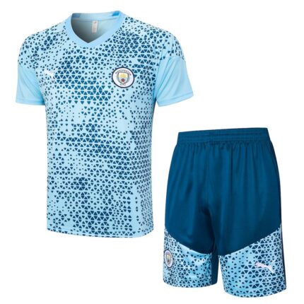 Mens Manchester City 2023/24 Training Jersey+Short 815