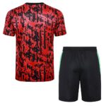 Mens Manchester United 2023/24 Training Jersey+Short 815 - Image 2