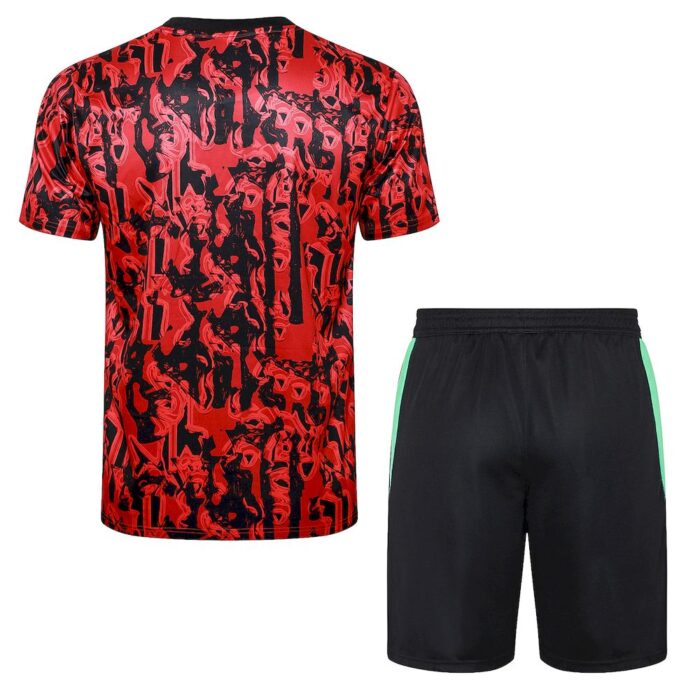 Mens Manchester United 2023/24 Training Jersey+Short 815 - Image 2