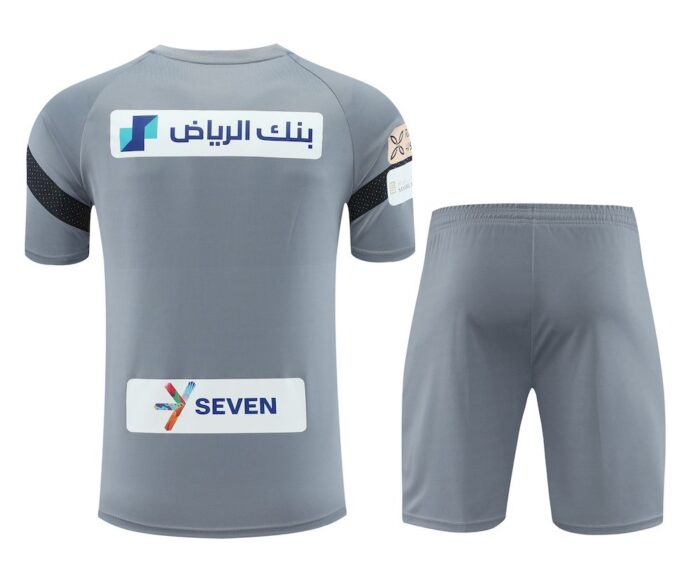 Mens Al Hilal SC 2023/24 Training Jersey+Short 418 - Image 2