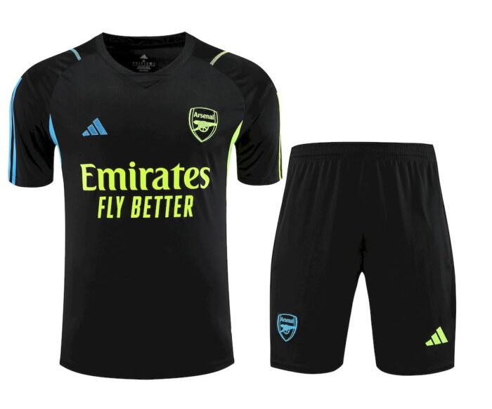 Mens Arsenal 2023/24 Training Jersey+Short 418 - Image 4