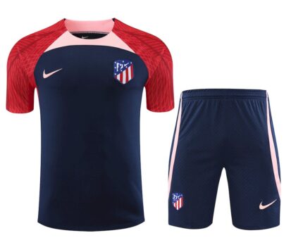 Mens Atletico Madrid 2023/24 Training Jersey+Short 418