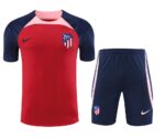 Mens Atletico Madrid 2023/24 Training Jersey+Short 418 - Image 5