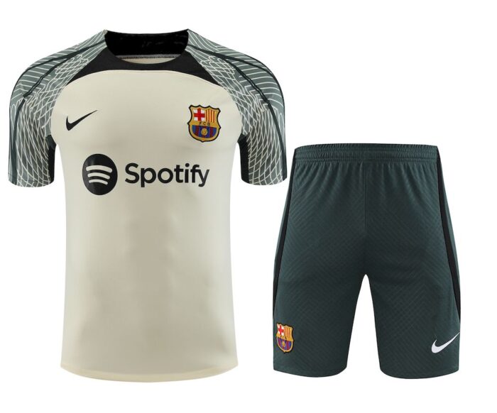 Mens Barcelona 2023/24 Training Jersey+Short 418 - Image 5