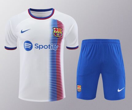 Mens Barcelona 2023/24 Training Jersey+Short 418