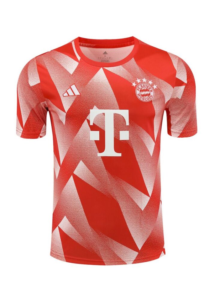 Mens Bayern Munich 2023/24 Training Jersey+Short 418 - Image 5