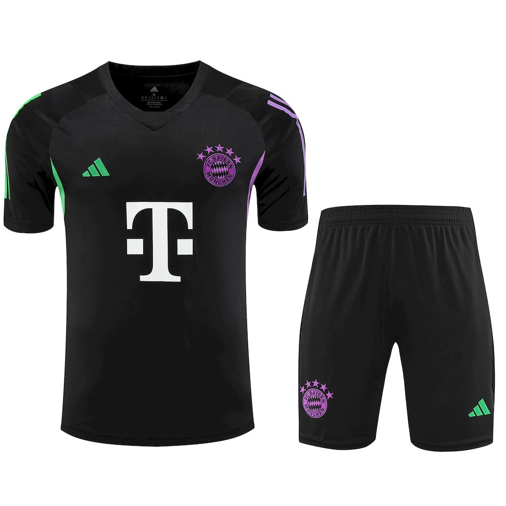 Mens Bayern Munich 2023/24 Training Jersey+Short 418 - Image 1