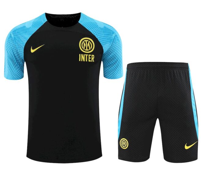Mens Inter Milan 2023/24 Training Jersey+Short 418 - Image 3