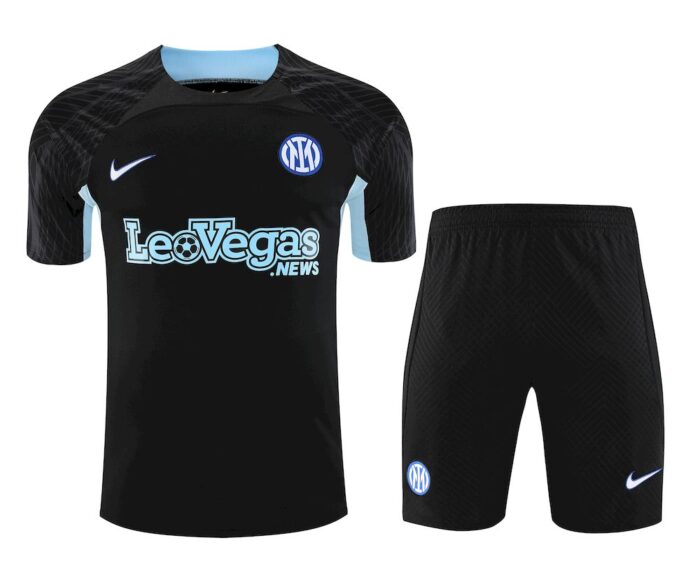 Mens Inter Milan 2023/24 Training Jersey+Short 418 - Image 3